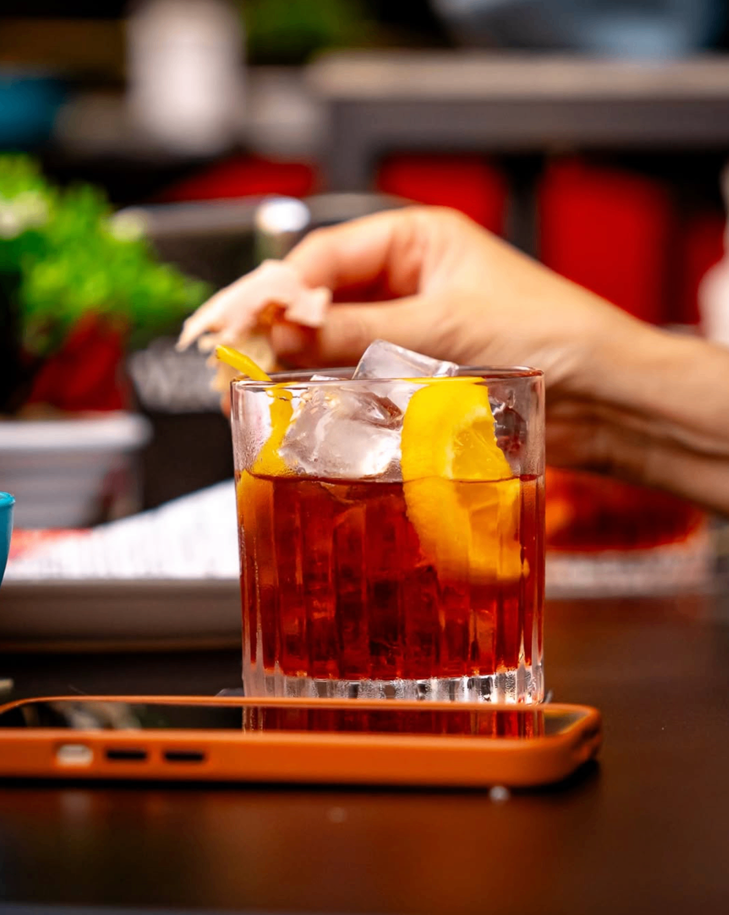 Vermouth servito al bancone